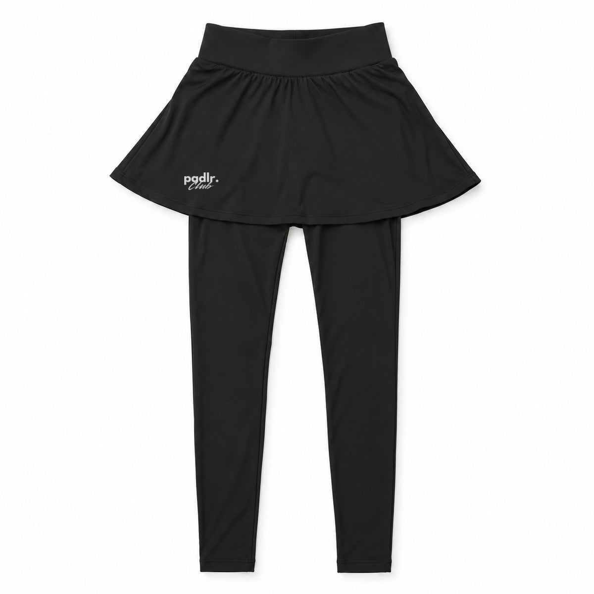 "COURT LAYER" 2-in-1 Padel Skirt Leggings | Black