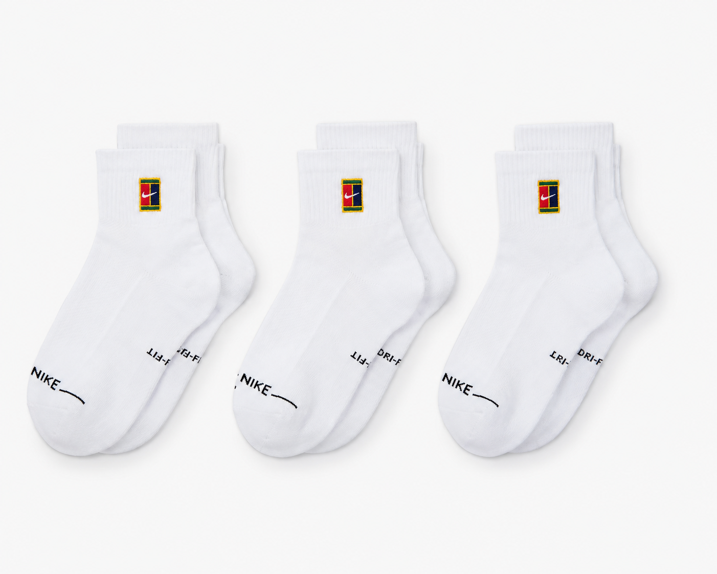 Nike Everyday Elevated Court Ankle Socks – White | 3 Pair Pack