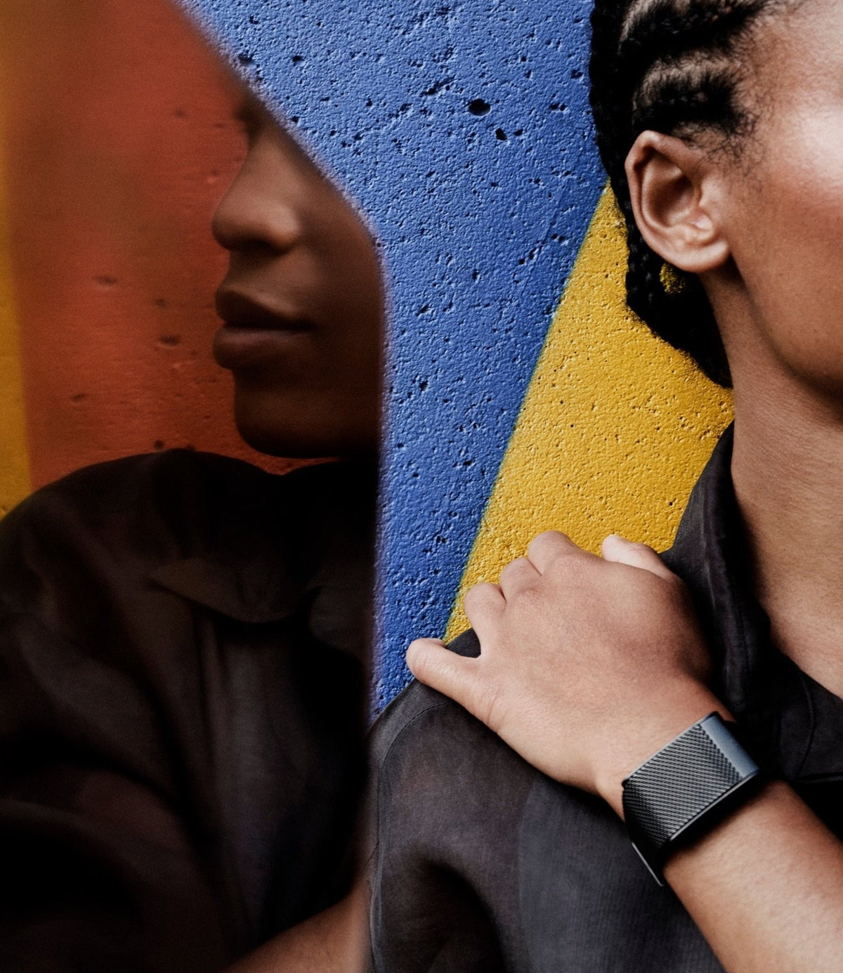 WHOOP 5.0 Meridian Band | Matte Black