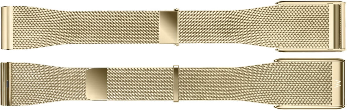 Expanded view of Whoop 5.0 Meridian Band in Gold