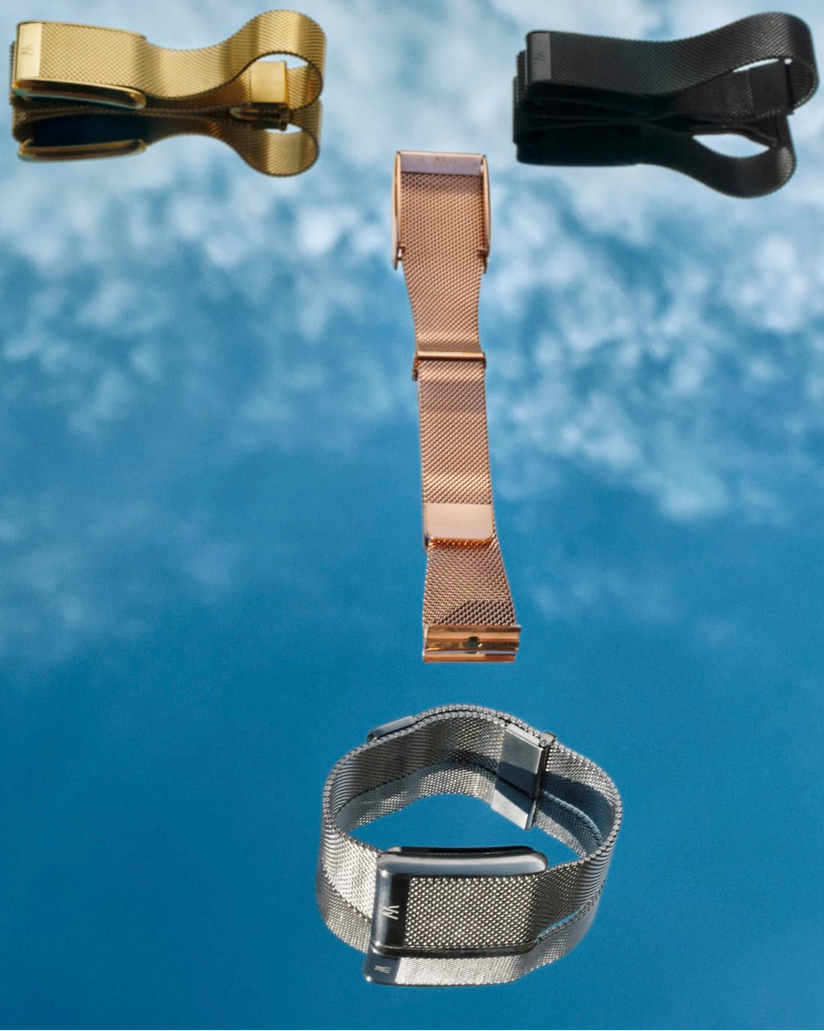 WHOOP 5.0 Meridian Band | Alloy