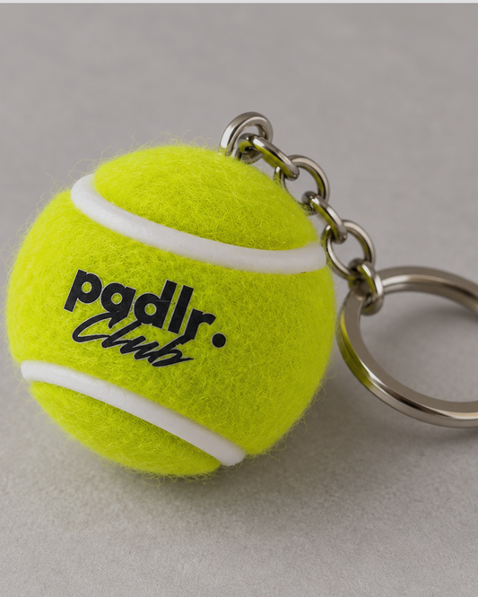 PADLR CLUB Mini Tennis/Padel Ball Keyring
