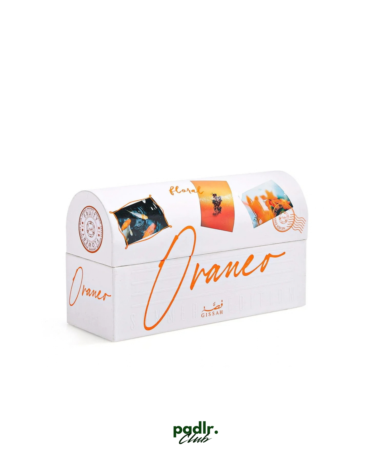 Gissah Oraneo Summer Limited Edition Unisex Gift Set | 75ml EDP, 75ml All Over Spray & Gift Bag
