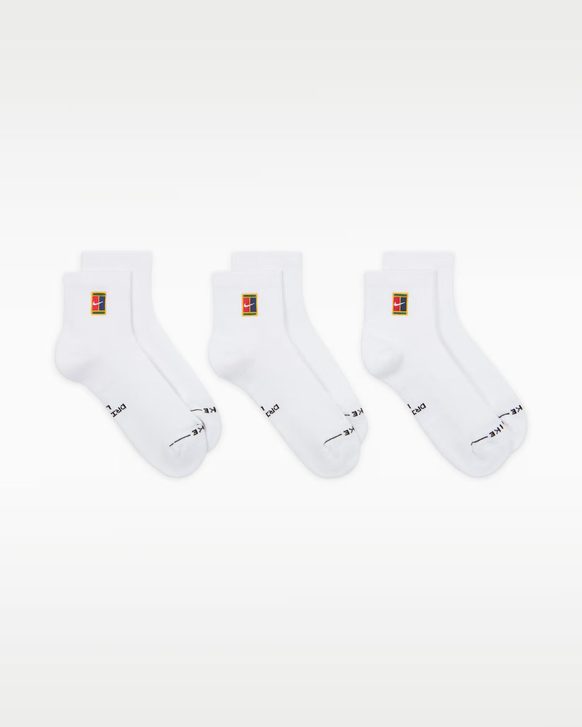 Nike Everyday Elevated Court Ankle Socks – White | 3 Pair Pack