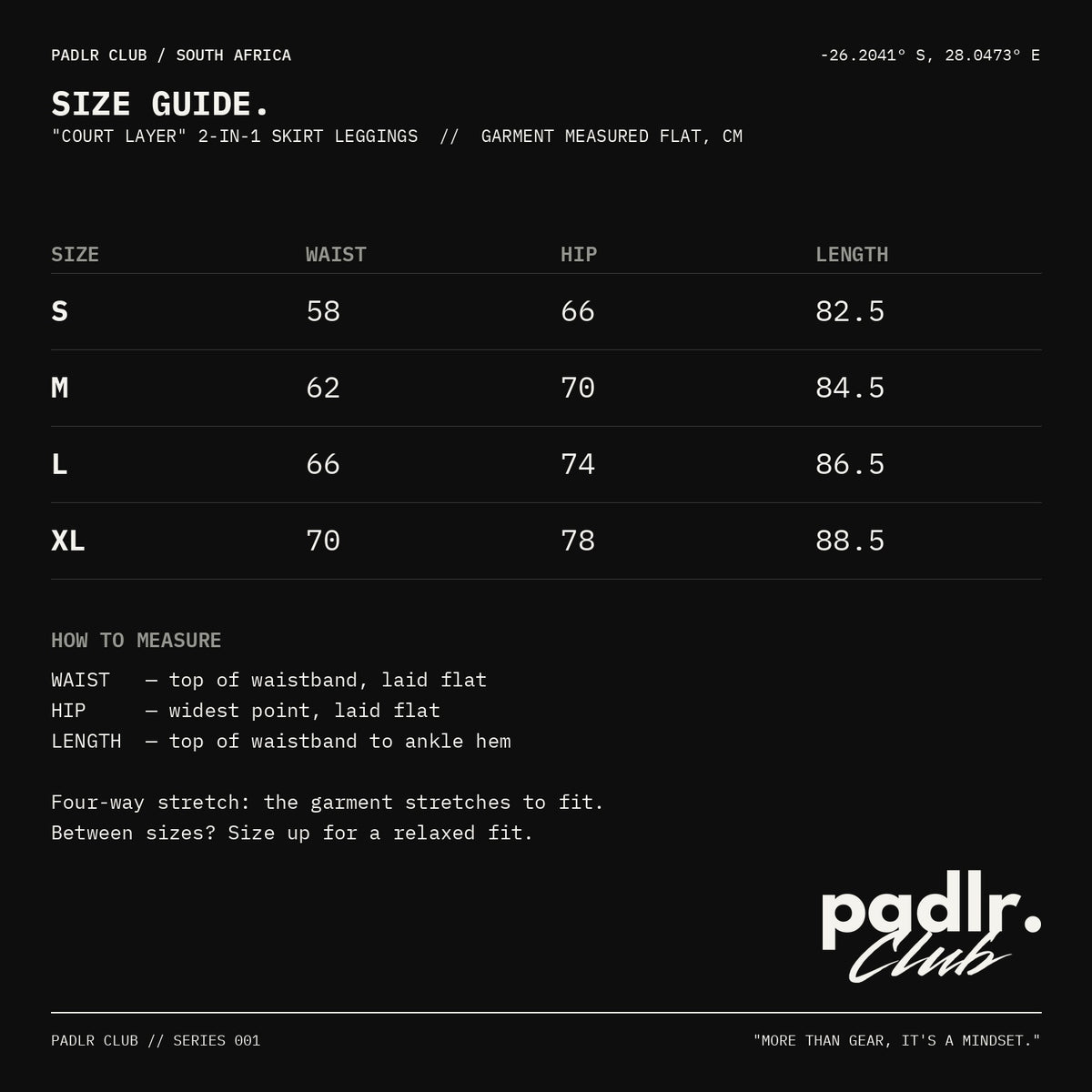 "COURT LAYER" 2-in-1 Padel Skirt Leggings | Black