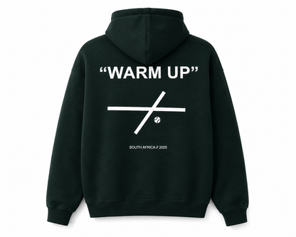 "WARM UP" Hoodie, CLUB GREEN | LIMITED EDITION