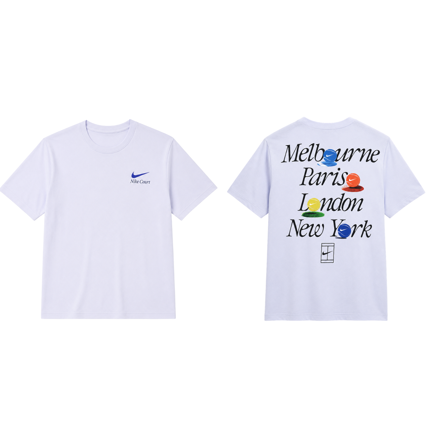 NikeCourt Men’s Dri-FIT Tennis & Padel Graphic T-Shirt – Palest Purple