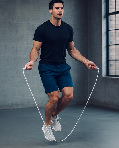 "BEADED SKIPPING ROPE"