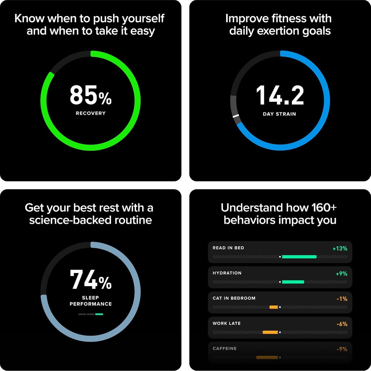 WHOOP 5.0 Activity Tracker + 1 Year ONE Membership