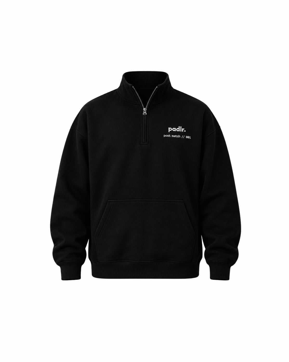 “QUARTER ZIP” POST MATCH // 001