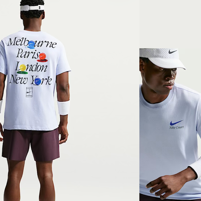 NikeCourt Men’s Dri-FIT Tennis & Padel Graphic T-Shirt – Palest Purple