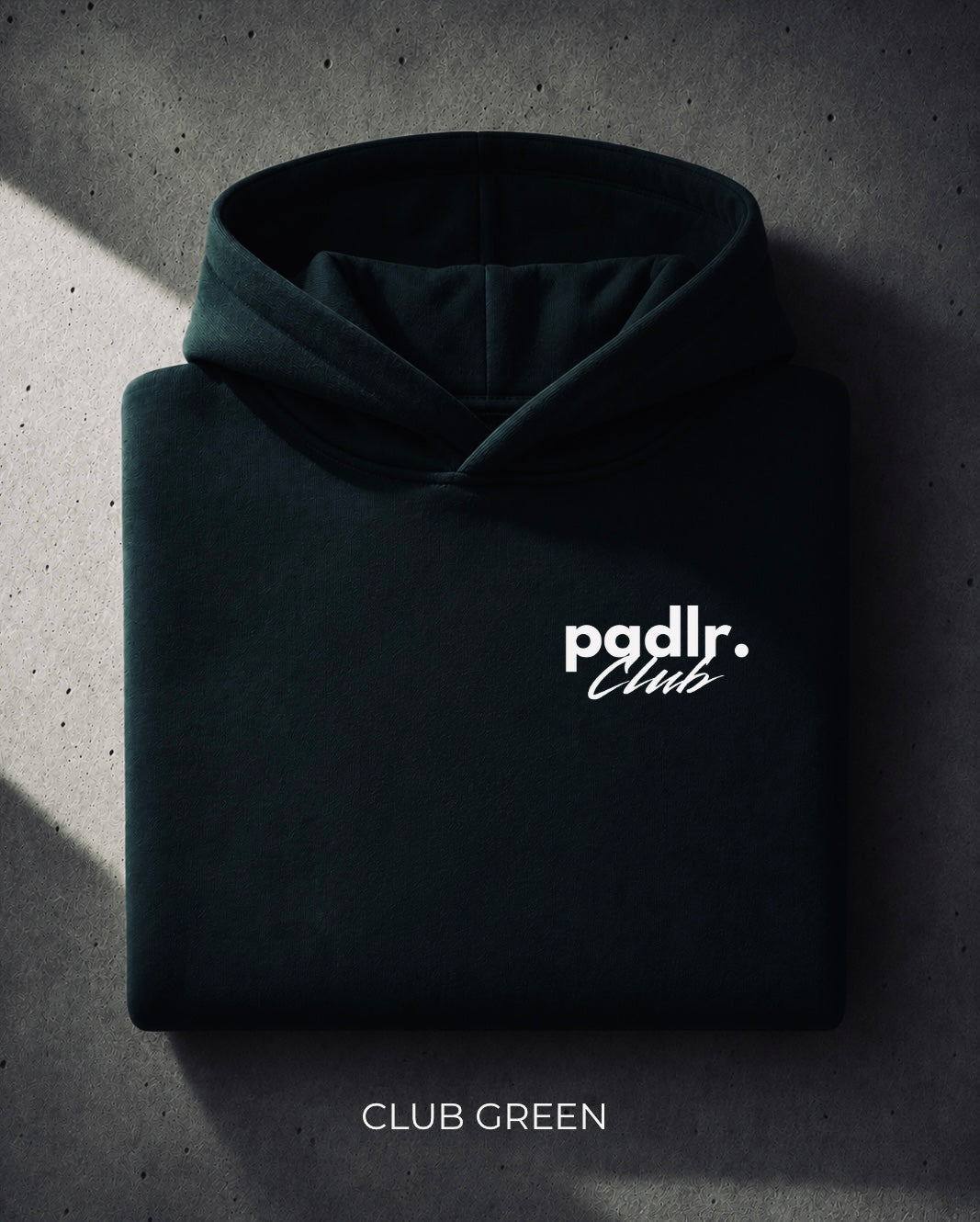 "WARM UP" Hoodie, CLUB GREEN | LIMITED EDITION