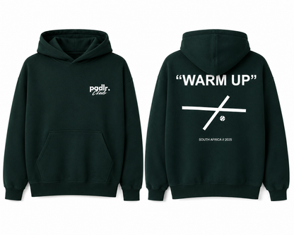 "WARM UP" Hoodie, CLUB GREEN | LIMITED EDITION