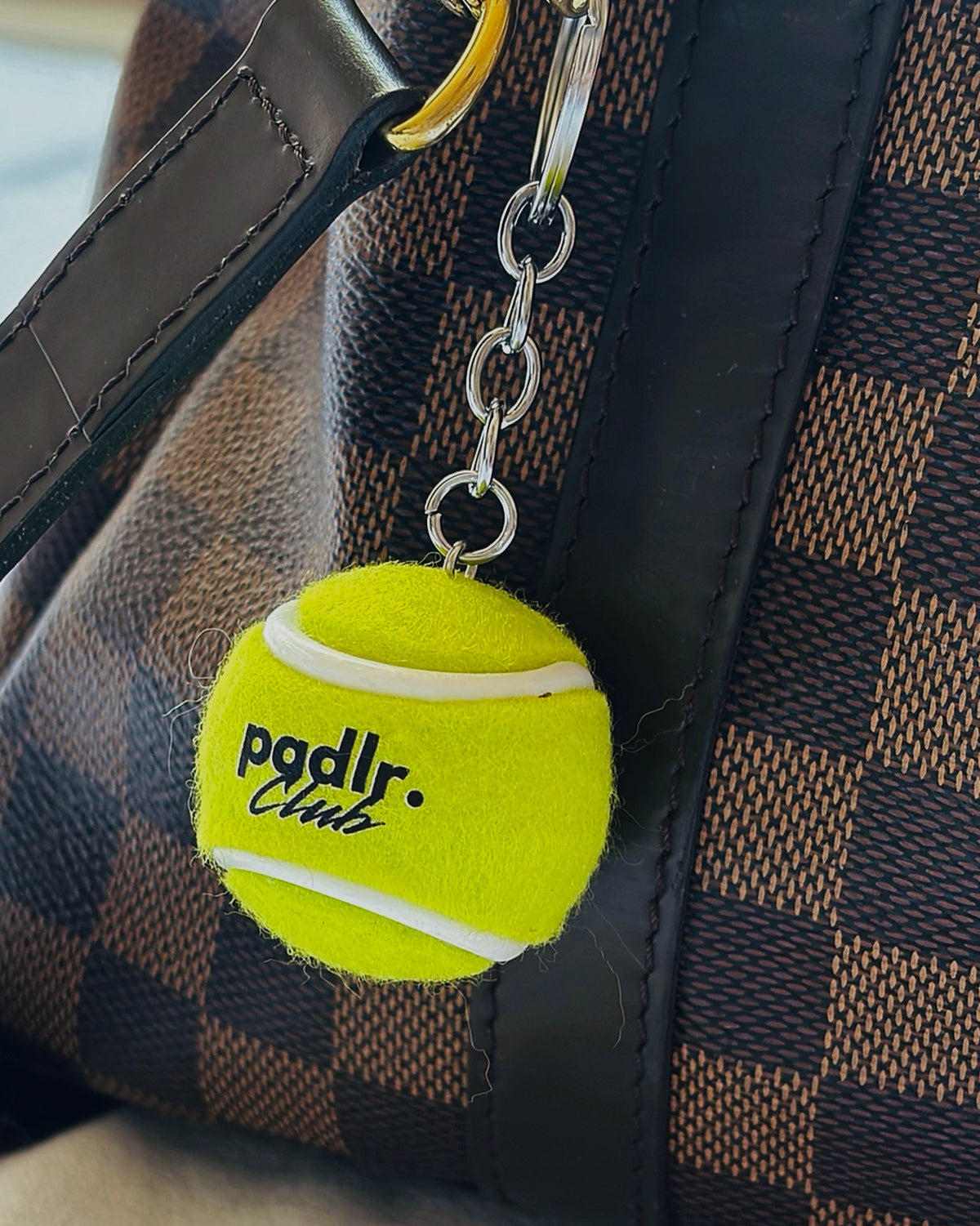 PADLR CLUB Mini Tennis/Padel Ball Keyring