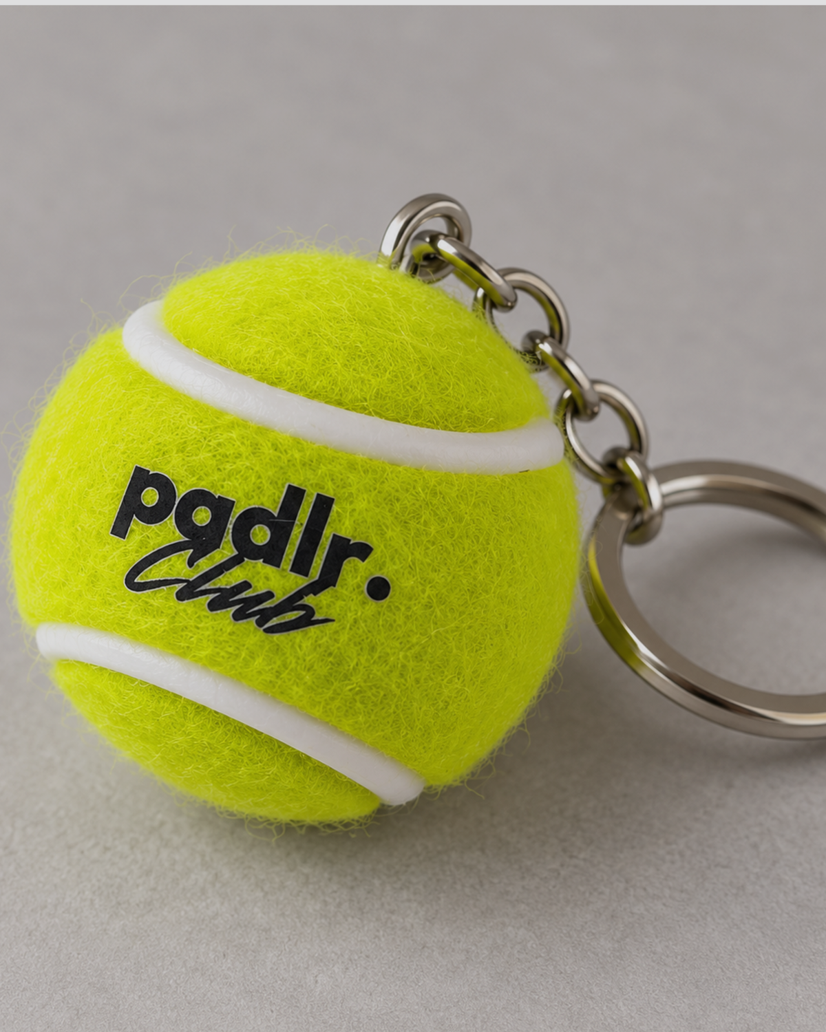 PADLR CLUB Mini Tennis/Padel Ball Keyring