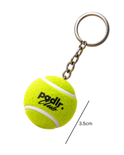 PADLR CLUB Mini Tennis/Padel Ball Keyring