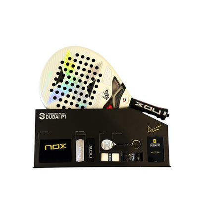 NOX AT10 Dubai P1 Padel Racket – Limited Edition Signed by Agustín Tapia (Dubai Premier Padel Exclusive)