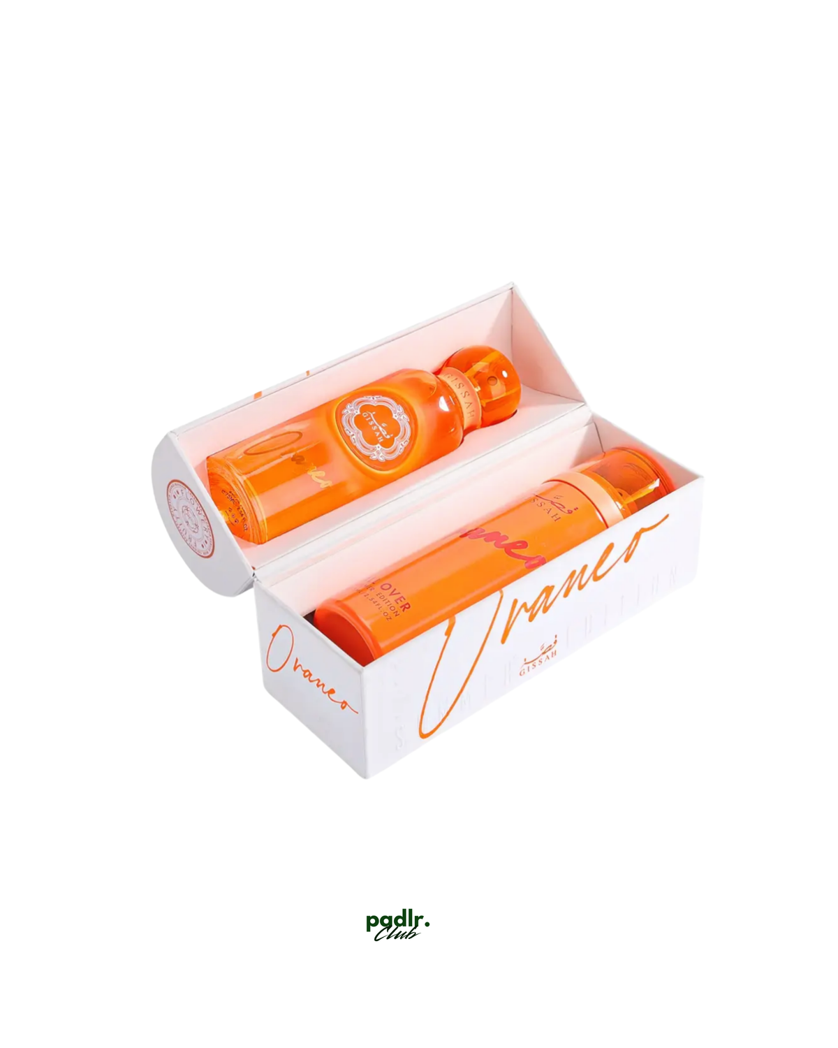 Gissah Oraneo Summer Limited Edition Unisex Gift Set | 75ml EDP, 75ml All Over Spray & Gift Bag