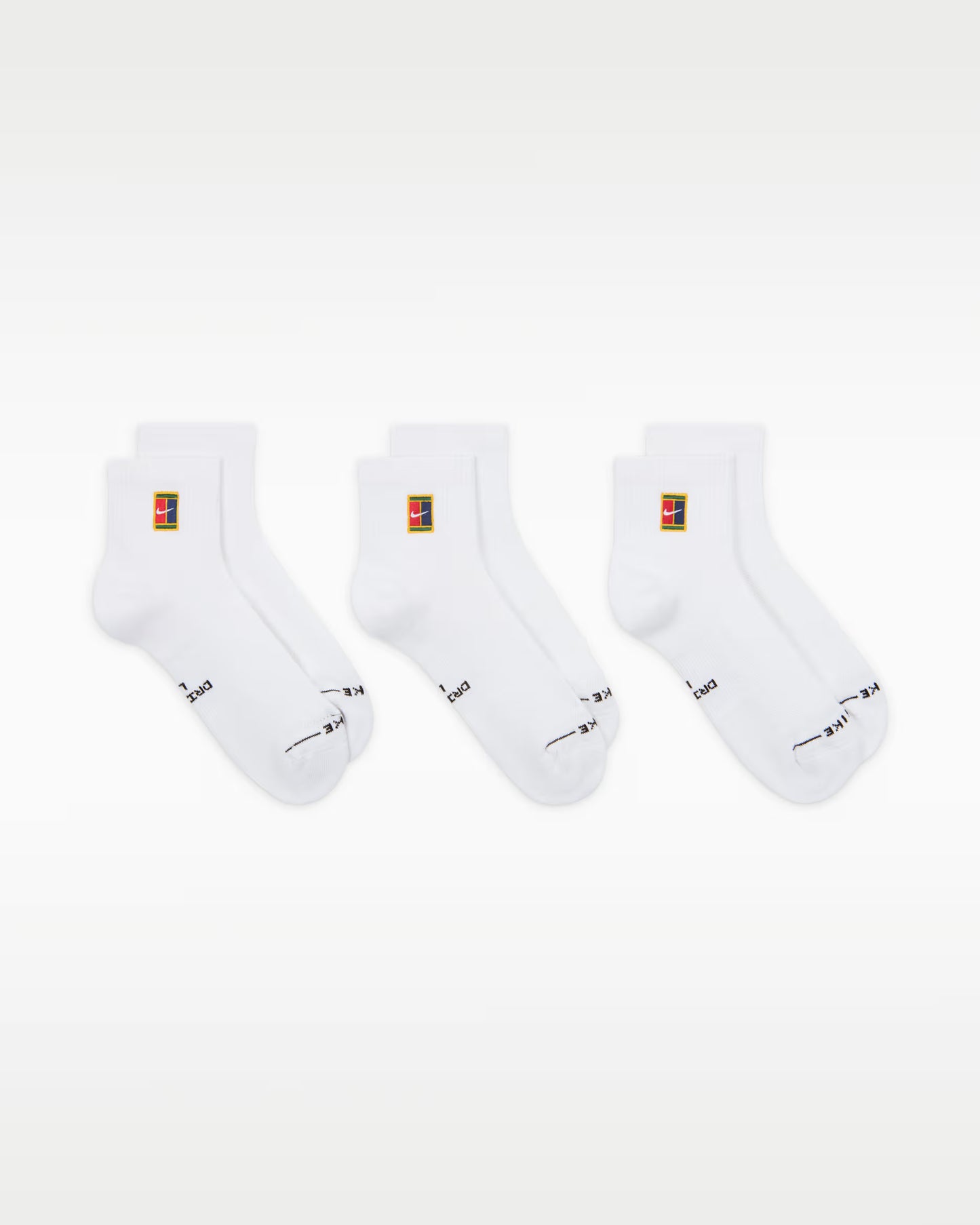 Nike Everyday Elevated Court Ankle Socks – White | 3 Pair Pack