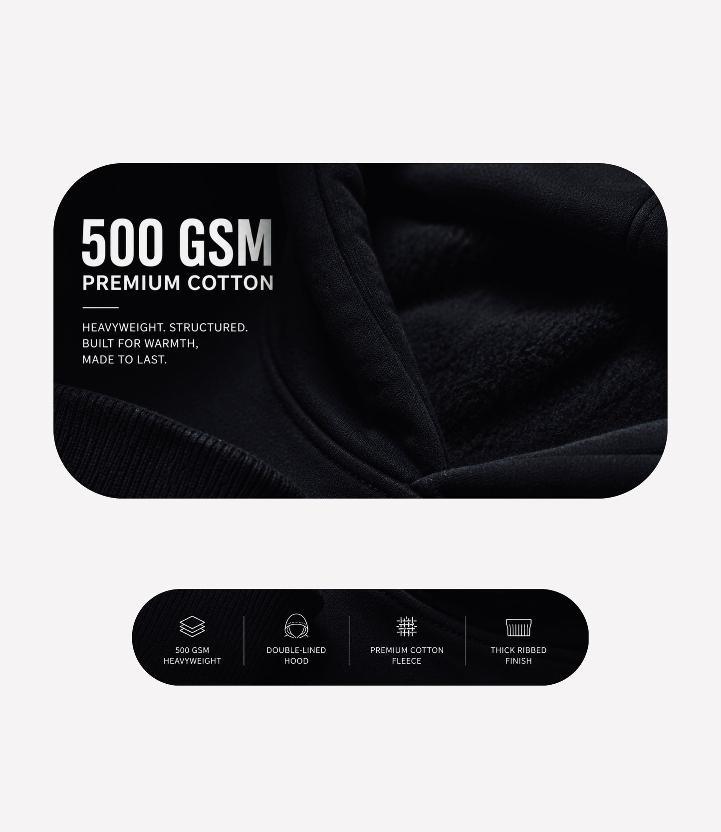 "WARM UP" HOODIE