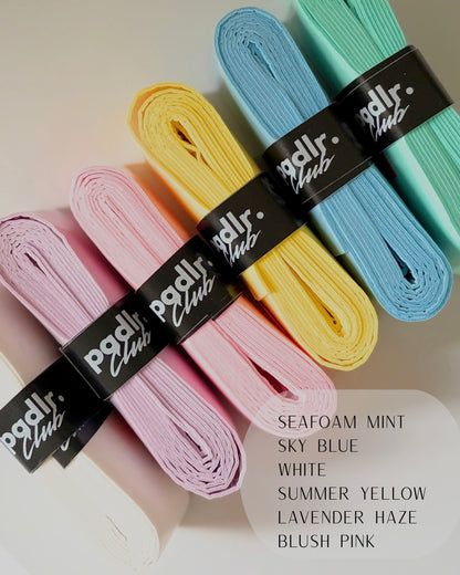 Padlr Club Padel Overgrips – Premium Non-Slip Comfort Grip (6-Pack, Pastel Edition)
