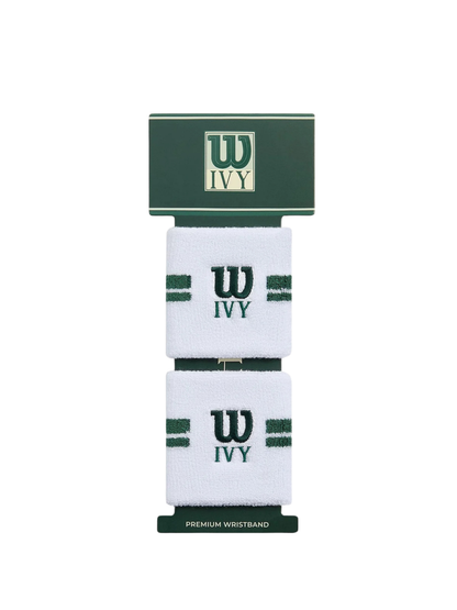 Kith Ivy for Wilson Terry Stripe Wrist Bands – Pack of 2