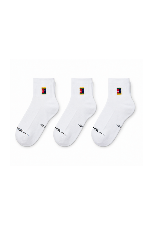 Nike Everyday Elevated Court Ankle Socks – White | 3 Pair Pack