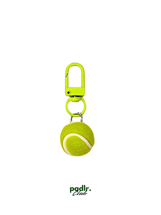 "NEON YELLOW" MINI BALL KEYCHAIN