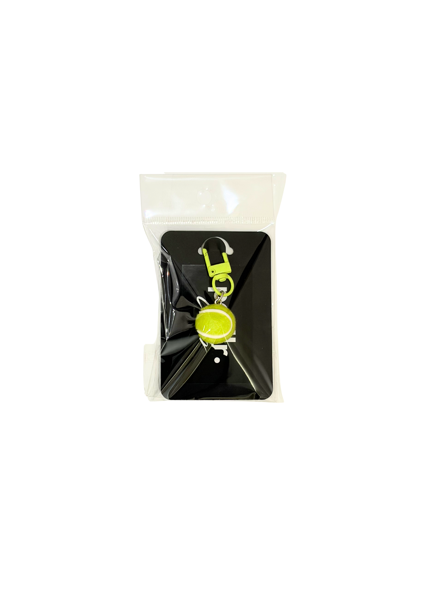 Padlr Club Premium Mini Tennis/Padel Ball Keychain – Padel & Tennis Bag Charm, Sport Key Holder Accessory, Gym Backpack Clip, Gifting