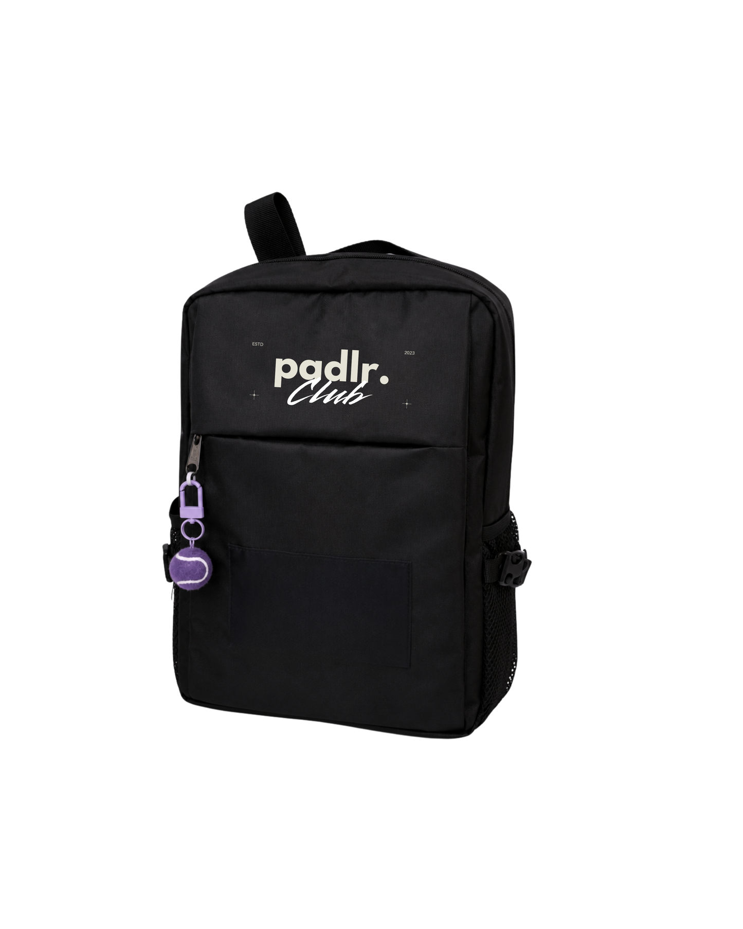 Padlr Club Premium Mini Tennis & Padel Ball Keychain – Lavender Purple