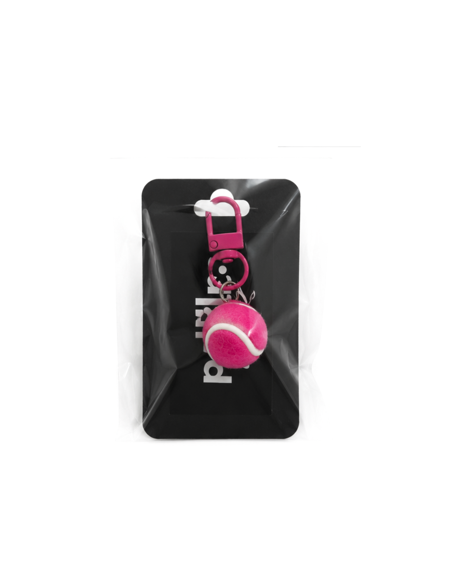 Padlr Club Premium Mini Tennis & Padel Ball Keychain – Blush Pink