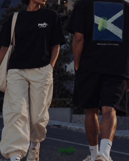 “Clifton 4th” Boxy Tee | Unisex - Black