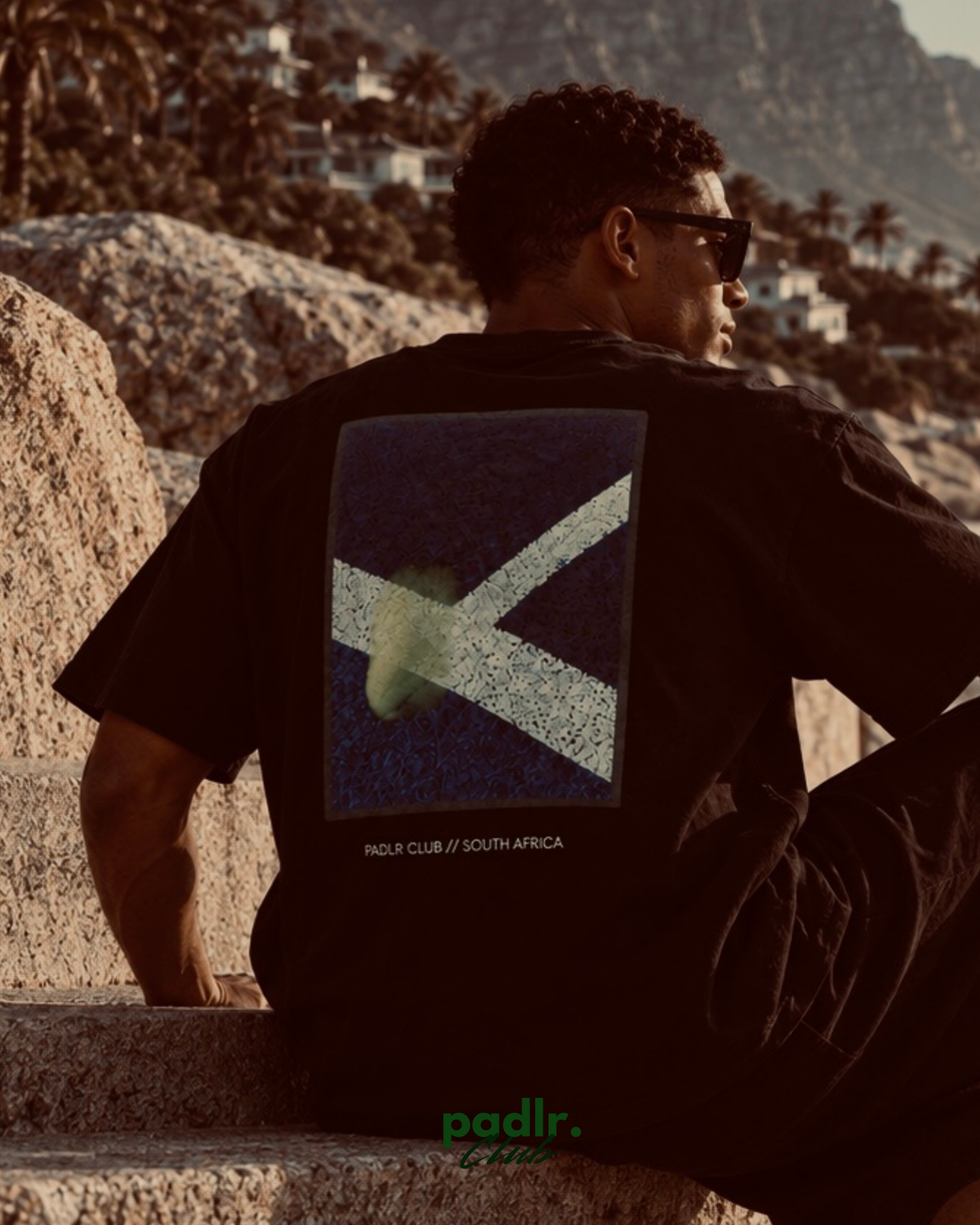 “Clifton 4th” Boxy Tee | Unisex - Black